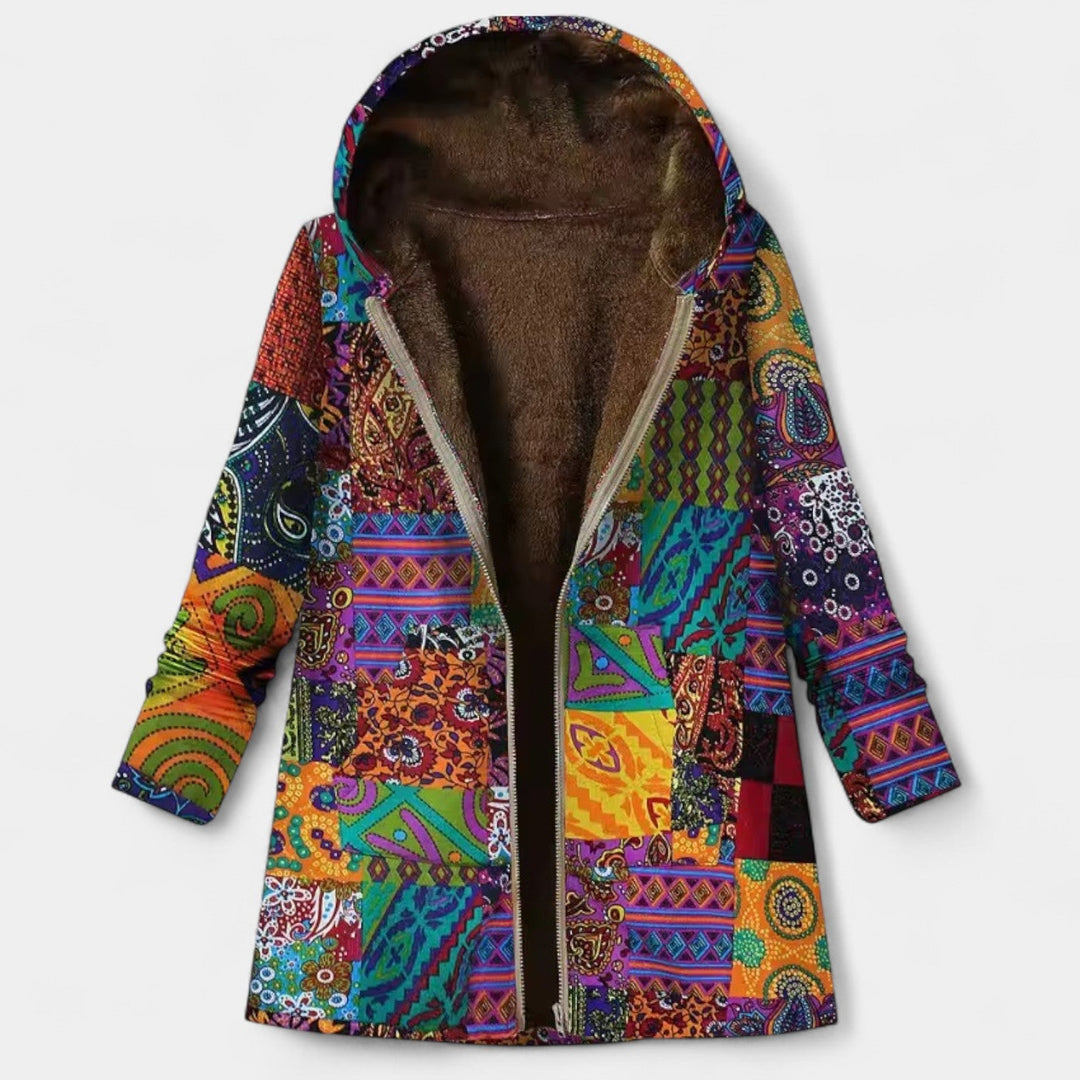 Parka s kapucí Eliška pro zimní nošení